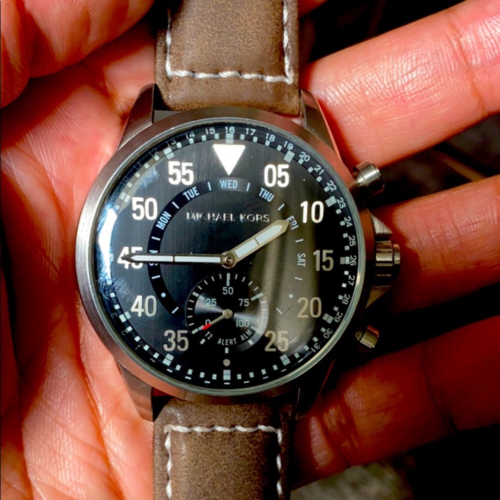 Micheal Kors hybrid men’s watch.